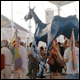 Neighing for the Planet, Marco Cavallo Against exclusion arrived in the KIP Pavilion at Expo 2015... more